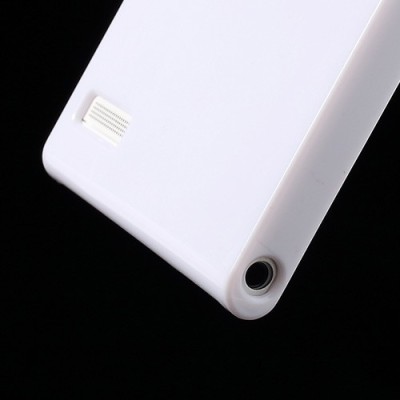 „Plasto Case“ baltas Huawei Ascend P6 dėklas (dėkliukas) / Priedai.lt