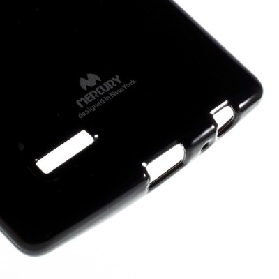LG G4 (H815) juodas Mercury kieto silikono (TPU) dėklas / Priedai.lt