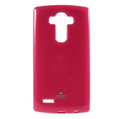 LG G4 (H815) tamsiai rožinis Mercury kieto silikono (TPU) dėklas / Priedai.lt
