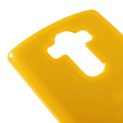 LG G4 (H815) geltonas Mercury kieto silikono (TPU) dėklas / Priedai.lt