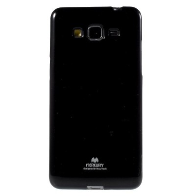 Samsung Galaxy Grand Prime (G530) juodas Mercury kieto silikono (TPU) dėklas / Priedai.lt