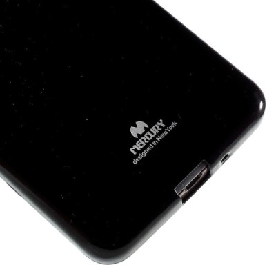 Samsung Galaxy Grand Prime (G530) juodas Mercury kieto silikono (TPU) dėklas / Priedai.lt