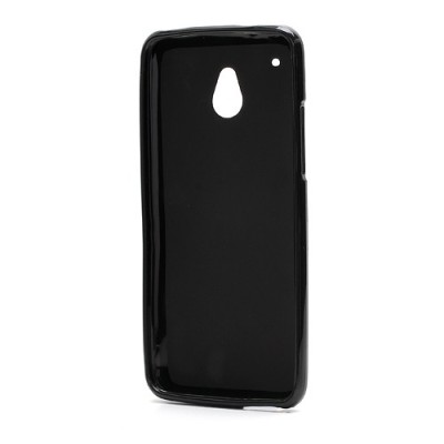 HTC One mini juodas silikoninis dėklas / Priedai.lt