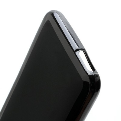 HTC One mini juodas silikoninis dėklas / Priedai.lt