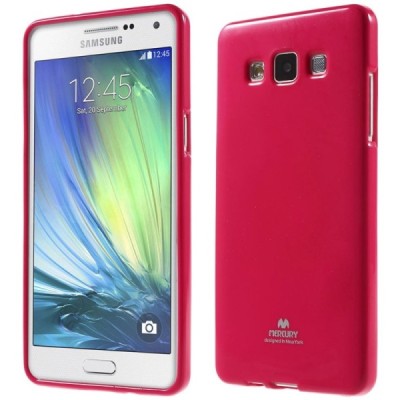 Samsung Galaxy A5 tamsiai rožinis Mercury kieto silikono (TPU) dėklas / Priedai.lt