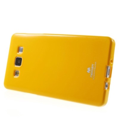 Samsung Galaxy A5 geltonas Mercury kieto silikono (TPU) dėklas / Priedai.lt