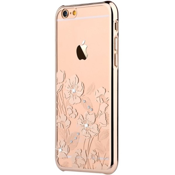 „Devia“ Rococo Swarovski dėklas - auksinis (iPhone 6 / 6S)