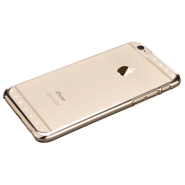 „X-Fitted“ Lace Swarovski dėklas - auksinis (iPhone 6 / 6S)