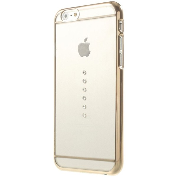 „X-Fitted“ Waterdrop Swarovski dėklas - auksinis (iPhone 6 / 6S)