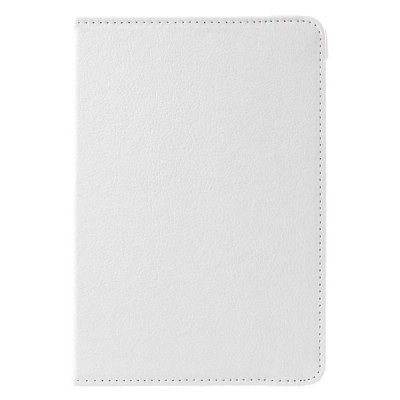Samsung Galaxy Tab S2 8.0 4G LTE (T715, T710) atverčiamas, sukamas 360 laipsnių, baltas odinis dėklas - stovas / Priedai.lt