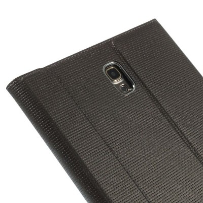 Samsung Galaxy Tab S 8.4 (T705, T700) SMART atverčiamas rudas odinis dėklas / Priedai.lt