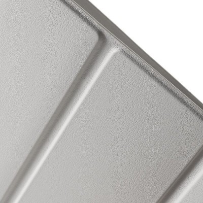 Samsung Galaxy Tab S2 8.0 (T715, T710) Smart Case atverčiamas baltas odinis dėklas / Priedai.lt