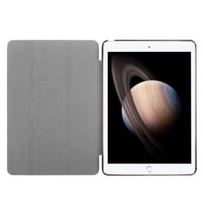 Apple iPad Pro 12.9" atverčiamas raudonas odinis dėklas - knygutė / Priedai.lt