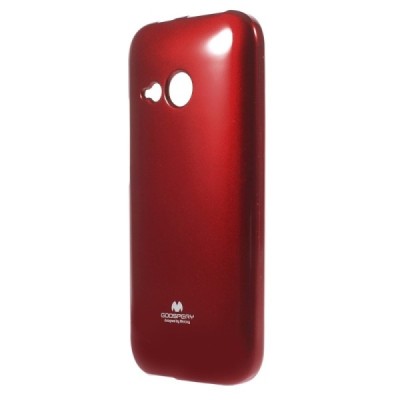 HTC One mini 2 (m8 mini) raudonas Mercury kieto silikono (TPU) dėklas / Priedai.lt