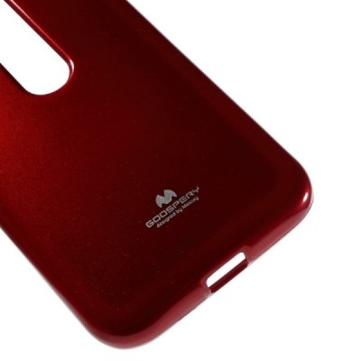 Motorola Moto G 3 kartos (Gen 3) raudonas Mercury kieto silikono (TPU) dėklas / Priedai.lt