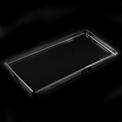 Sony Xperia Z5 skaidrus (permatomas) silikoninis TPU ploniausias pasaulyje pilkas dėklas / Priedai.lt