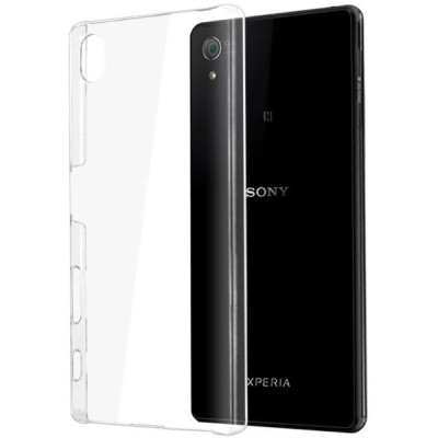 Sony Xperia Z5 plastikinis skaidrus (permatomas) dėklas - nugarėlė / Priedai.lt