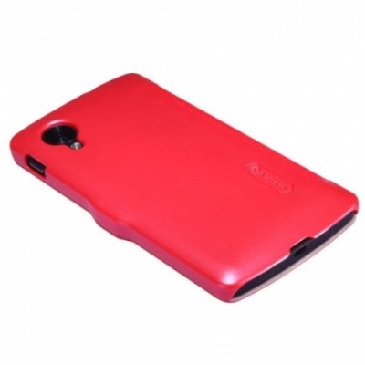 „Nillkin“ Fresh atverčiamas raudonas LG Nexus 5 E980 dėklas (dėkliukas) / Priedai.lt