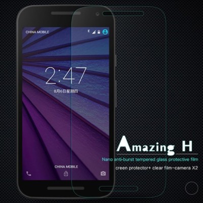 Motorola Moto G 3 kartos (Gen 3) „Nillkin“ H Tempered Glass sustiprintos apsaugos apsauginis ekrano stiklas 0.33 mm / Priedai.lt