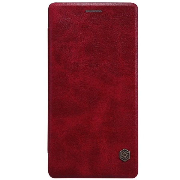 „Nillkin“ Qin atverčiamas dėklas - raudonas (OnePlus 2)