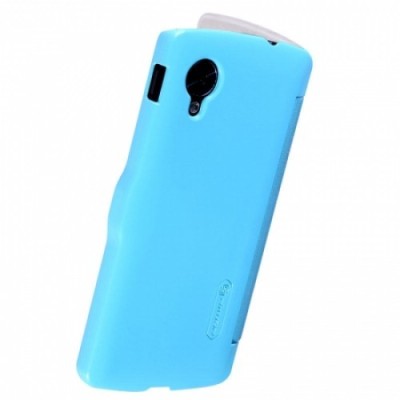 „Nillkin“ Fresh atverčiamas mėlynas LG Nexus 5 E980 dėklas (dėkliukas) / Priedai.lt