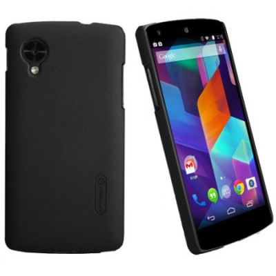 „Nillkin“ Super Frosted juodas LG Nexus 5 E980 dėklas (dėkliukas) / Priedai.lt