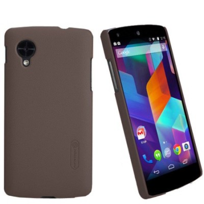 „Nillkin“ Super Frosted rudas LG Nexus 5 E980 dėklas (dėkliukas) / Priedai.lt