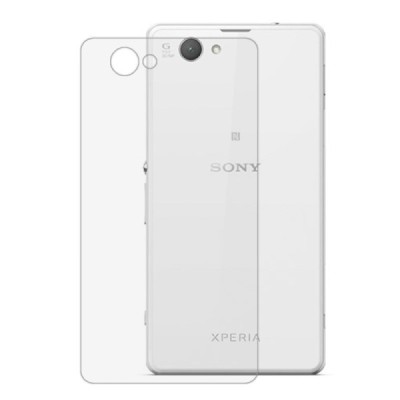 Sony Xperia Z1 Compact tempered Glass apsauginis nugarinės dalies (nugarėlės) stiklas 0.3 mm / Priedai.lt