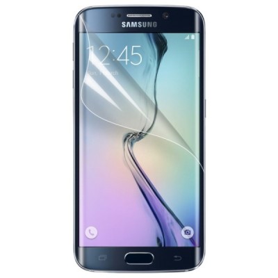 Samsung Galaxy S6 Edge (G925) skaidri apsauginė pilnai dengianti ekrano plėvelė / Priedai.lt