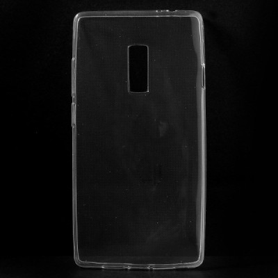 OnePlus 2 (Two) skaidrus (permatomas) silikoninis TPU ploniausias pasaulyje bespalvis dėklas / Priedai.lt