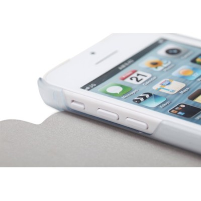 „ROCK“ Elegant atverčiamas  Apple iPhone 5C juodas dėklas (dėkliukas) / Priedai.lt