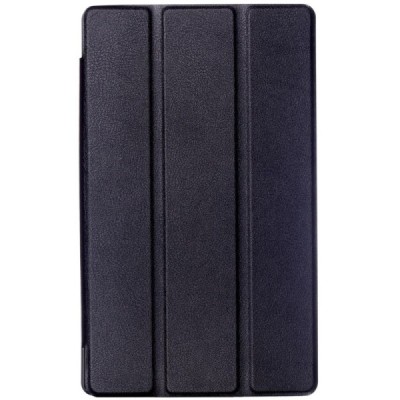 Asus ZenPad 8 (Z380KL) atverčiamas juodas odinis dėklas - knygutė / Priedai.lt