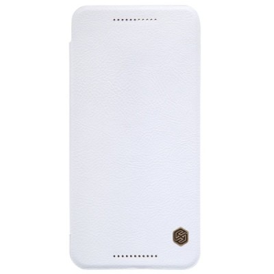 Prabangus „Nillkin“ Qin serijos baltas odinis atverčiamas Huawei Nexus 6P dėklas / Priedai.lt