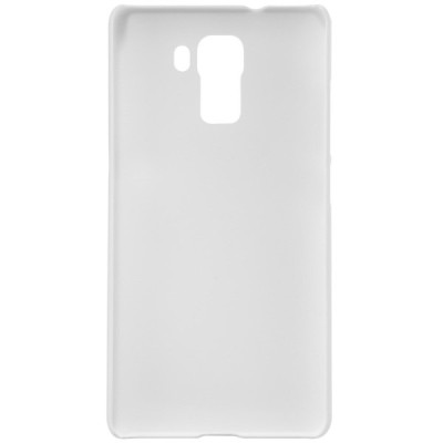 Huawei Honor 7 Nillkin Frosted Shield baltas plastikinis dėklas + apsauginė ekrano plėvelė / Priedai.lt