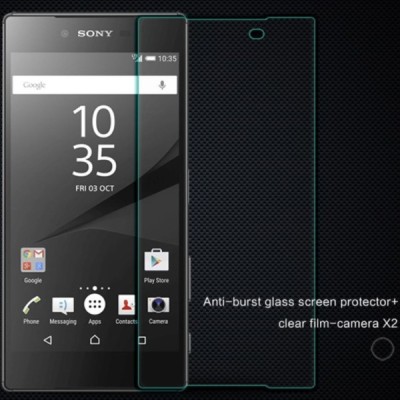 Sony Xperia Z5 Premium „Nillkin“ Amazing H+ Pro Tempered Glass sustiprintos apsaugos apsauginis ekrano stiklas 0.2 mm / Priedai.