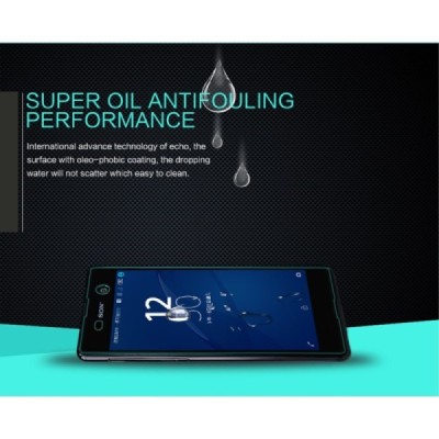 Sony Xperia M5 „Nillkin“ H Tempered Glass sustiprintos apsaugos apsauginis ekrano stiklas 0.33 mm / Priedai.lt