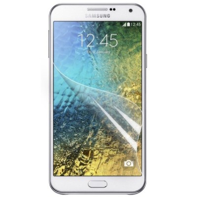 Samsung Galaxy E7 skaidri apsauginė ekrano plėvelė / Priedai.lt