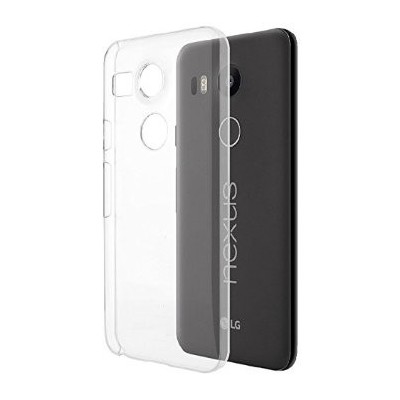 LG Nexus 5X plastikinis skaidrus (permatomas) dėklas - nugarėlė / Priedai.lt