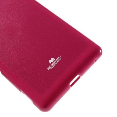 Sony Xperia C5 Ultra Mercury rožinis kieto silikono TPU dėklas - nugarėlė / Priedai.lt