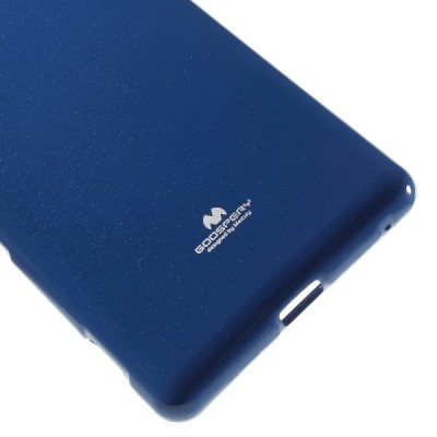 Sony Xperia C5 Ultra Mercury mėlynas kieto silikono TPU dėklas - nugarėlė / Priedai.lt