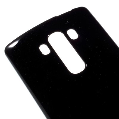 LG G4s (H735) Mercury juodas kieto silikono tpu dėklas - nugarėlė / Priedai.lt