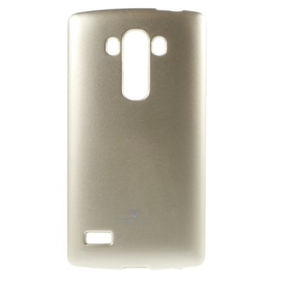 LG G4s (H735) Mercury auksinis kieto silikono tpu dėklas - nugarėlė / Priedai.lt