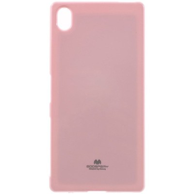Sony Xperia Z5 Premium Mercury rožinis kieto silikono tpu dėklas - nugarėlė / Priedai.lt