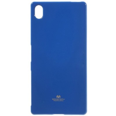 Sony Xperia Z5 Premium Mercury mėlynas kieto silikono tpu dėklas - nugarėlė / Priedai.lt