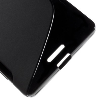 Microsoft Lumia 950 XL kieto silikono TPU juodas dėklas - nugarėlė / Priedai.lt