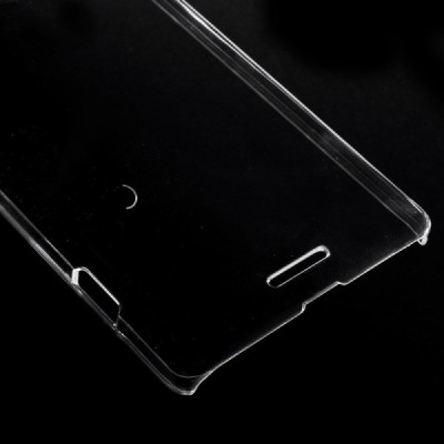 Microsoft Lumia 950 XL plastikinis skaidrus (permatomas) dėklas - nugarėlė / Priedai.lt