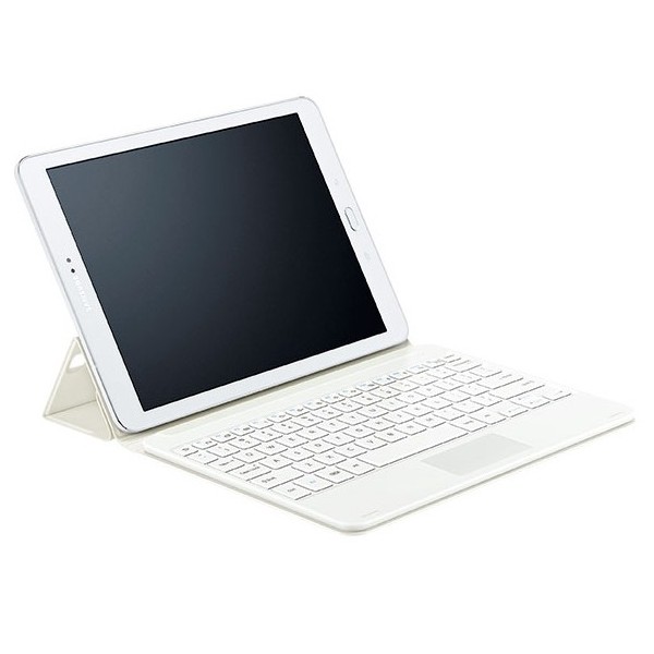 „Samsung“ BT Keyboard Cover belaidė klaviatūra - dėklas, smėlio spalvos (Galaxy Tab S2 9.7 / Galaxy Tab S2 VE 9.7)