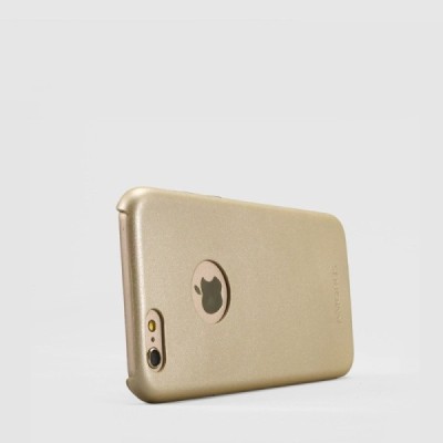 „Amorus“ Slim Leather Apple iPhone 6 (6s) auksinis odinis dėklas - nugarėlė / Priedai.lt