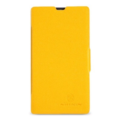 Atverčiamas odinis „Nillkin“ Fresh Nokia Lumia 520 dėklas (dėkliukas) / Priedai.lt