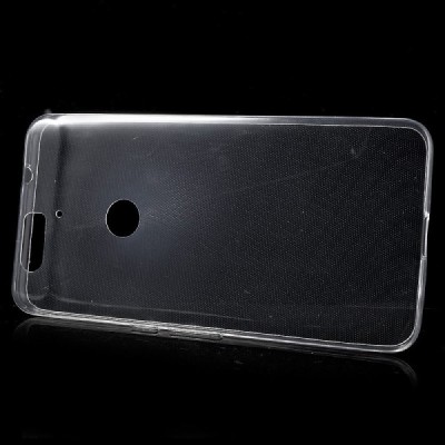 Huawei Nexus 6P skaidrus (permatomas) silikoninis TPU ploniausias pasaulyje bespalvis dėklas / Priedai.lt